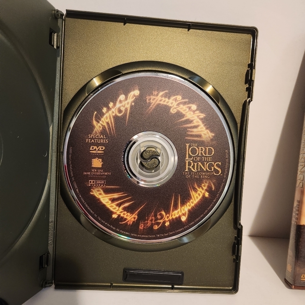 Used The Lord of the Rings 1-3 DVD Movies - Picture 9 of 13